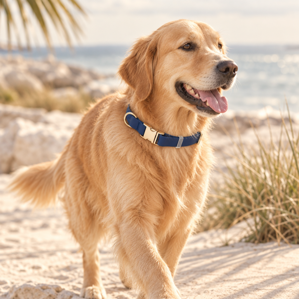 Waterproof Dog Collar | Navy
